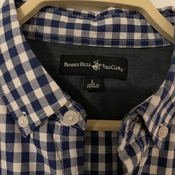 Check or Plaid Patterned Button Down - Picture 2 of 3